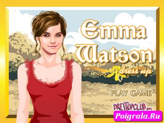 Игра Одень Эмму Уотсон Одень Эмму Уотсон картинка 1